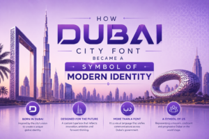 dubai city font