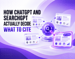 How ChatGPT and SearchGPT Actually Decide What to Cite?